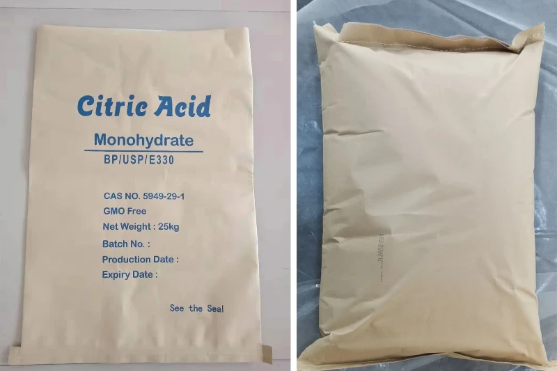 packaging of citric acid packaging of citric acid